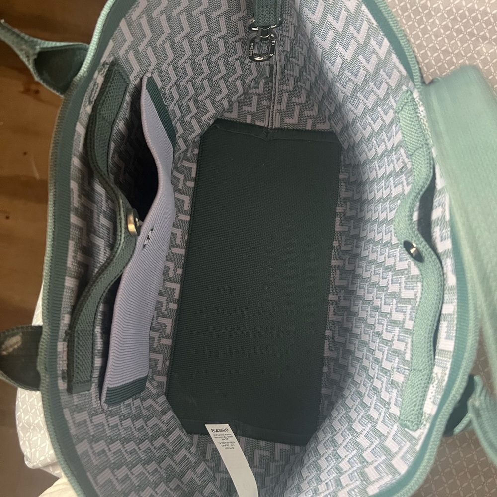 lululemon athletica Green and White Tote Bag - Picture 2 of 9